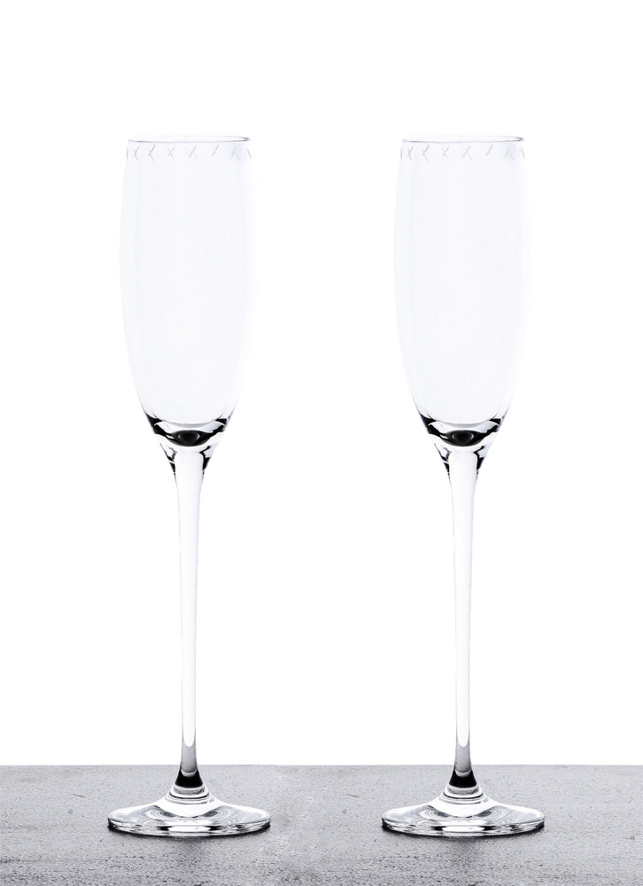 Champagne Glasses - Set of 2
